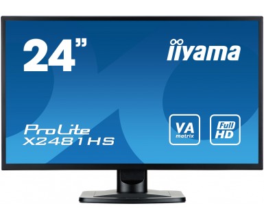Iiyama 23.6" ProLite X2481HS-B1 VA Black - купить в интернет-магазине Анклав