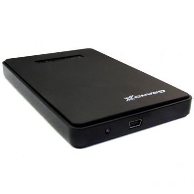 Внешний карман Grand-X SATA HDD 2.5", USB 2.0, пластик (HDE22) - купить в интернет-магазине Анклав