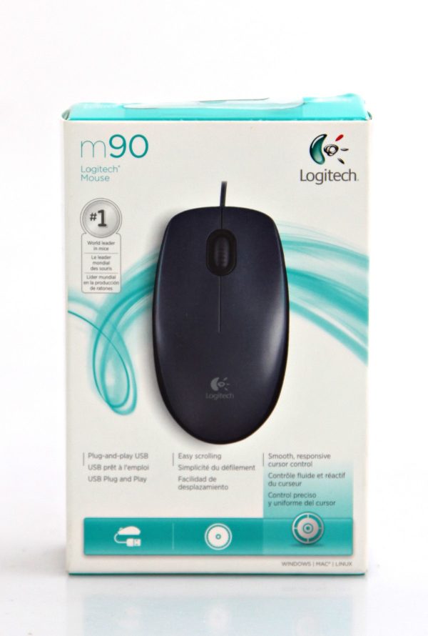 Мишка Logitech M90 (910-001794) чорна USB - купить в интернет-магазине Анклав