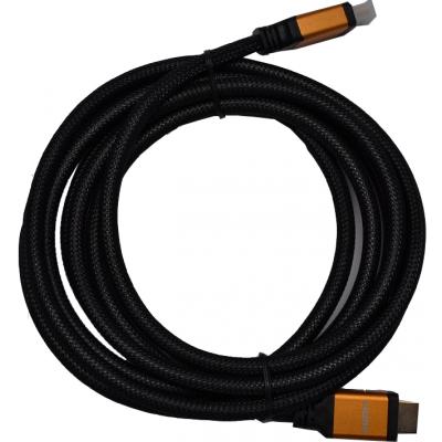 Кабель Atcom (15582) HDMI-HDMI, 20м HIGH speed Metal gold plated connector w/nylon sup UHD 4K polybag - купить в интернет-магазине Анклав