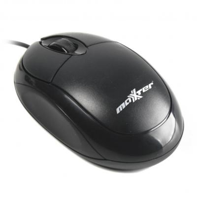 Мышь Maxxter Mc-107BK черная USB - купить в интернет-магазине Анклав
