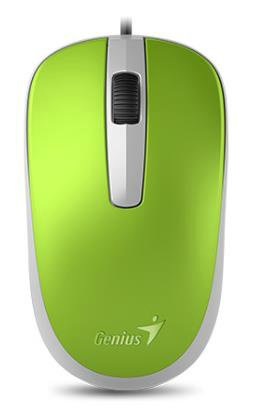 Миша Genius DX-120 (31010105105) Green USB - купить в интернет-магазине Анклав
