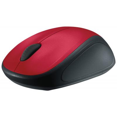 Мишка бездротова Logitech M235 (910-002496) Red USB - купить в интернет-магазине Анклав