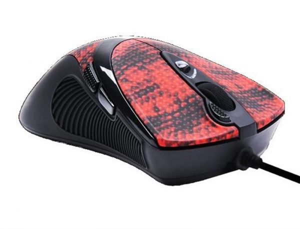 Мышь A4Tech F7 красно-черная USB V-Track - купить в интернет-магазине Анклав