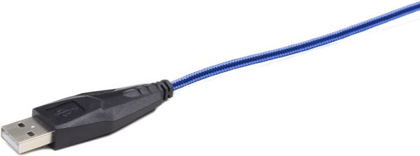 Мишка Gembird MUSG-001-B Blue USB - купить в интернет-магазине Анклав