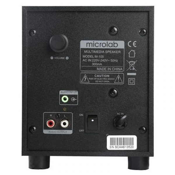 Акустическая система Microlab M-105 Black - купить в интернет-магазине Анклав