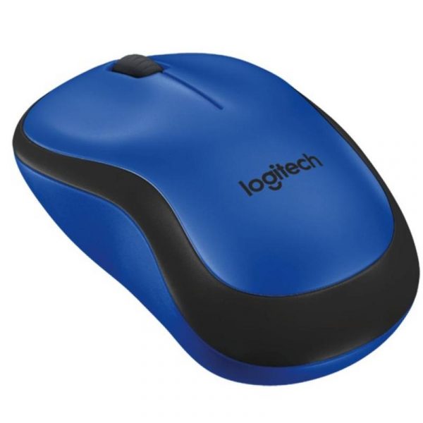 Мишка бездротова Logitech M220 Silent (910-004879) Blue USB - купить в интернет-магазине Анклав