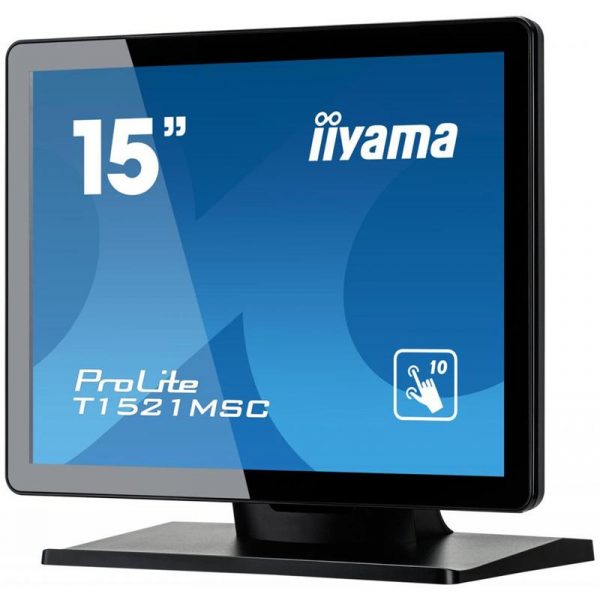 Монітор Iiyama 15" T1521MSC-B1 Black TouchScreen - купить в интернет-магазине Анклав