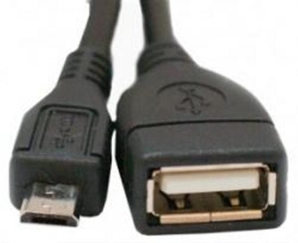 Кабель ATcom USB 2.0 AF/MicroBM 0,1 м OTG (3792) - купить в интернет-магазине Анклав