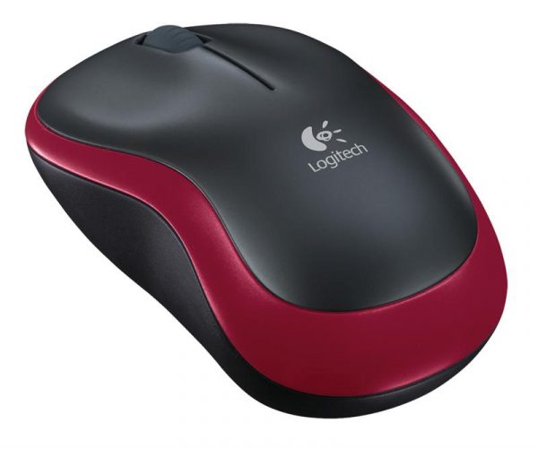 Мышь беспроводная Logitech M185 (910-002237) Red USB - купить в интернет-магазине Анклав