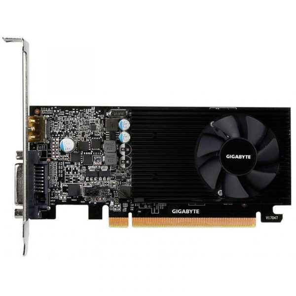Відеокарта Gigabyte GeForce GT 1030 2Gb GDDR3 Low Profile (GV-N1030D5-2GL) - купить в интернет-магазине Анклав