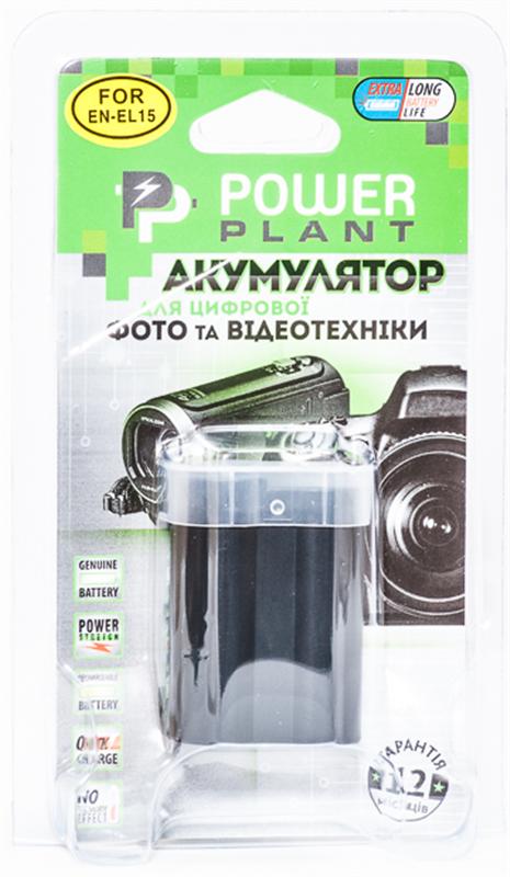 Аккумулятор PowerPlant Nikon EN-EL15 1900mAh (DV00DV1309) - купить в интернет-магазине Анклав