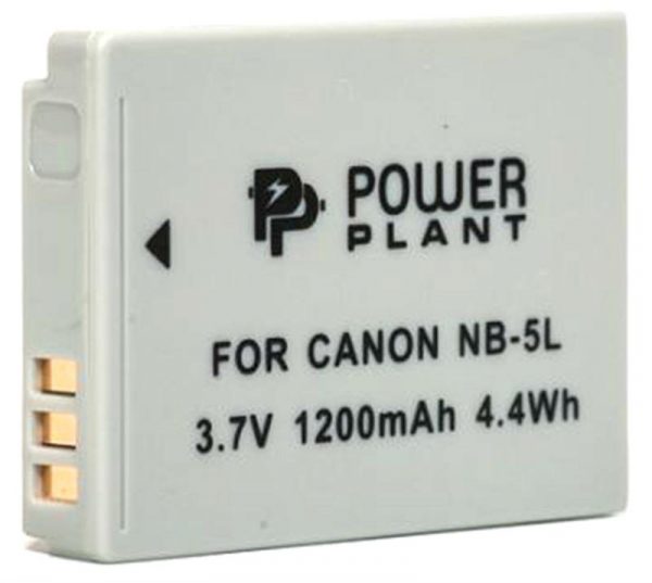 Акумулятор PowerPlant Canon NB-5L 1200mAh (DV00DV1160) - купить в интернет-магазине Анклав