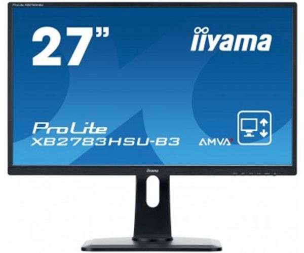 Iiyama 27" XB2783HSU-B3 AMVA+ Black - купить в интернет-магазине Анклав