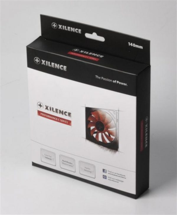 Вентилятор Xilence XPF140.R.PWM (XF051), 140х140х25мм, 3-pin+4-pin, Black/Red - купить в интернет-магазине Анклав