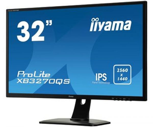 Монітор Iiyama 31.5" XB3270QS-B1 IPS Black - купить в интернет-магазине Анклав