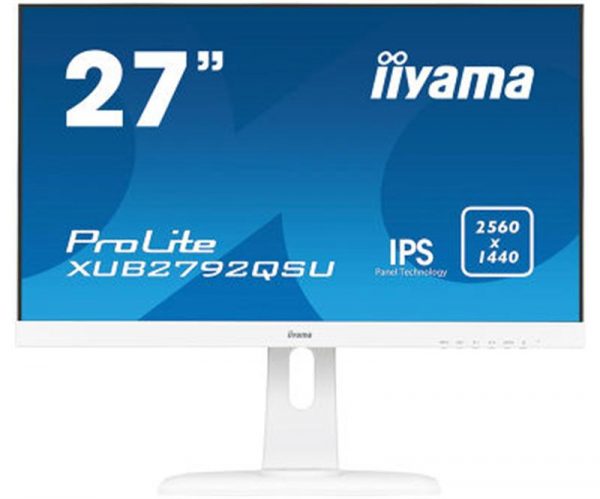 Iiyama 27" XUB2792QSU-W1 IPS White - купить в интернет-магазине Анклав