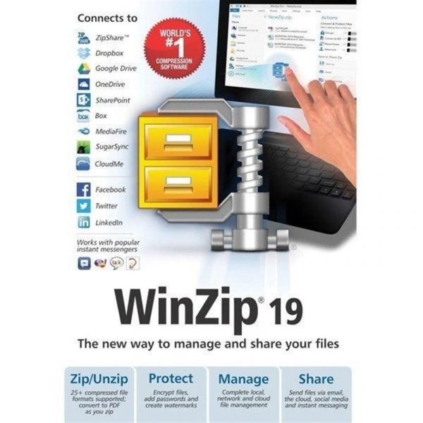 Архіватор Corel WinZip 19 Standard Download Russian Windows (ESDWZ19STDML) - купить в интернет-магазине Анклав