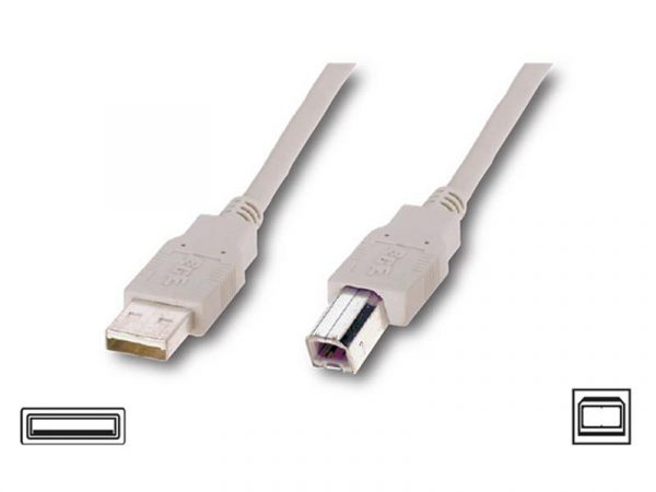 Кабель ATcom USB 2.0 AM/BM 1.8 м. ferrite core, пакет - купить в интернет-магазине Анклав