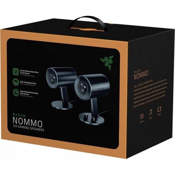 Акустическая система Razer Nommo 2.0 Black (RZ05-02450100-R3G1) - купить в интернет-магазине Анклав