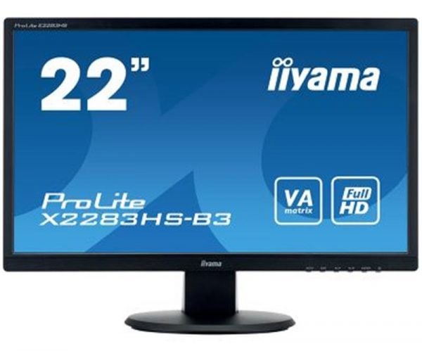 Iiyama 21.5" X2283HS-B3 VA Black - купить в интернет-магазине Анклав