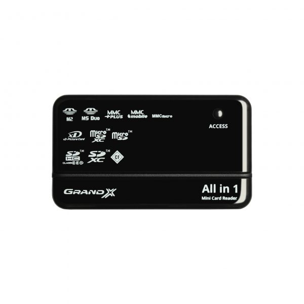 Card reader Grand-X multi All-in-One 64Gb to 2Tb SDXC (CRX05BLACK) - купить в интернет-магазине Анклав