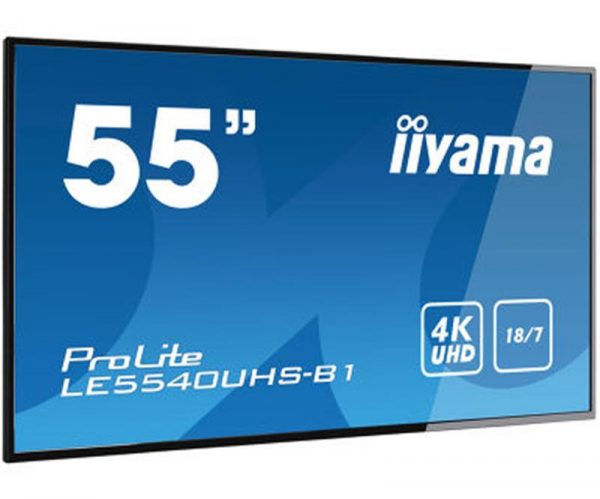 Iiyama 54.6" LE5540UHS-B1 AMVA3 Black - купить в интернет-магазине Анклав