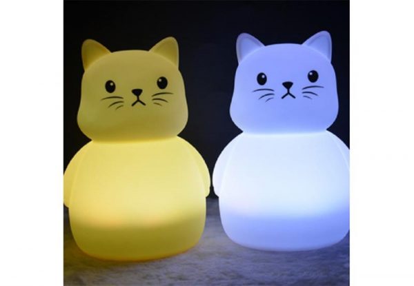 Настольная лампа Colorful Silicone Cat (349576) - купить в интернет-магазине Анклав