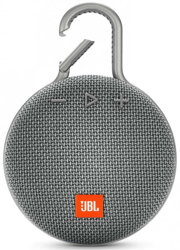 Акустическая система JBL Clip 3 Stone Gray (JBLCLIP3GRY) - купить в интернет-магазине Анклав