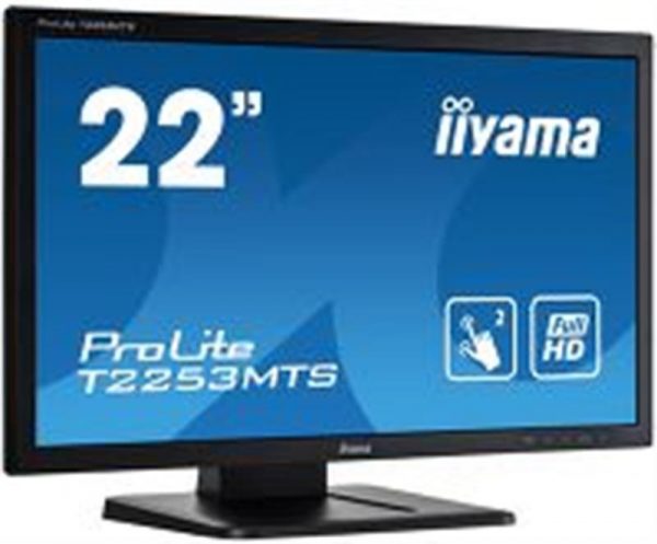 Монітор Iiyama 21.5" T2253MTS-B1 Black Touch Screen - купить в интернет-магазине Анклав