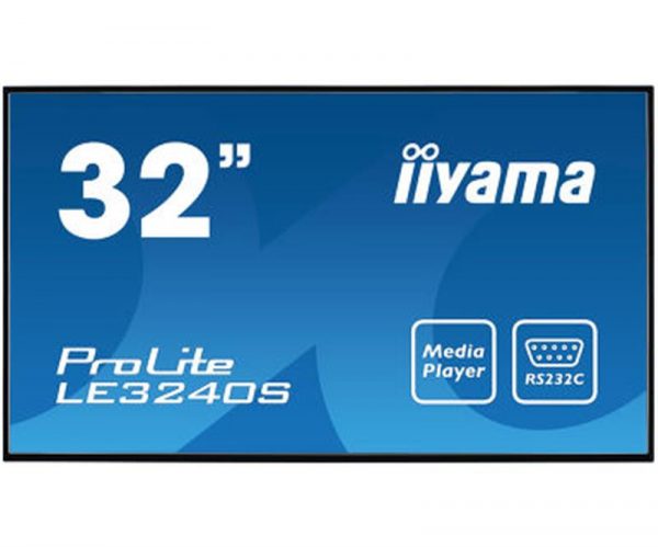 Iiyama 31.5" LE3240S-B1 IPS Black - купить в интернет-магазине Анклав