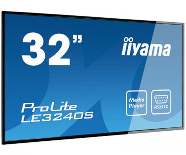 Iiyama 31.5" LE3240S-B1 IPS Black - купить в интернет-магазине Анклав