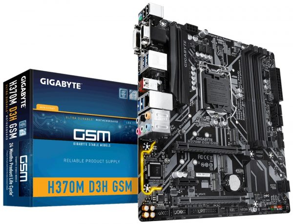 Gigabyte H370M D3H GSM Socket 1151 - купить в интернет-магазине Анклав