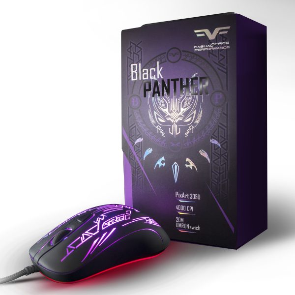 Ігрова миша Frime Black Panther, USB (FMP18100) - купить в интернет-магазине Анклав
