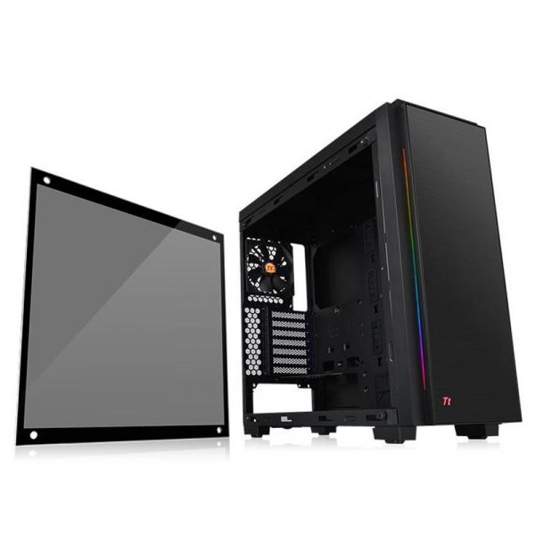Корпус Thermaltake Versa C23 Tempered Glass RGB Edition Black без БП (CA-1H7-00M1WN-00) - купить в интернет-магазине Анклав