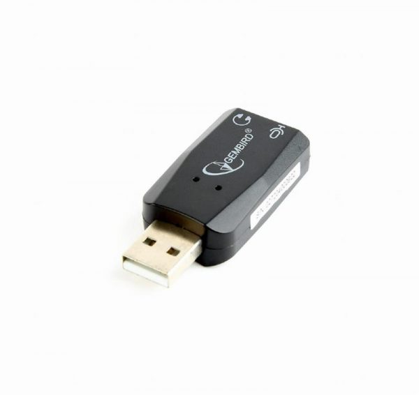 Звукова карта Gembird SC-USB2.0-01 Black - купить в интернет-магазине Анклав