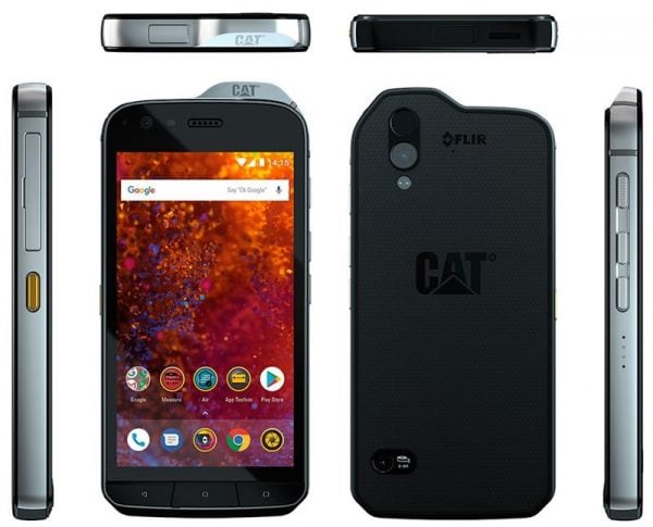 CAT Caterpillar S61 Dual Sim Black - купить в интернет-магазине Анклав