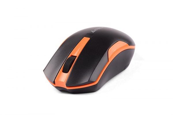 Мишка бездротова A4Tech G3-200N Black/Orange USB V-Track - купить в интернет-магазине Анклав