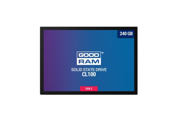 SSD  240GB GOODRAM CL100 GEN.2 2.5" SATAIII TLC (SSDPR-CL100-240-G2) - купить в интернет-магазине Анклав