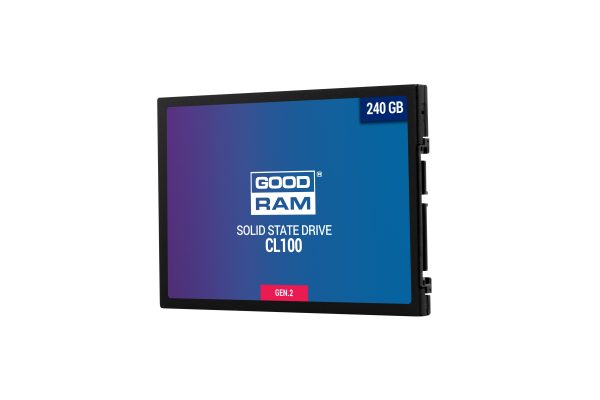 SSD  240GB GOODRAM CL100 GEN.2 2.5" SATAIII TLC (SSDPR-CL100-240-G2) - купить в интернет-магазине Анклав