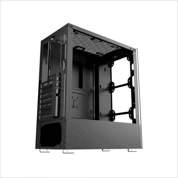 Корпус 1stPlayer V6-R1 Color LED Black без БП - купить в интернет-магазине Анклав