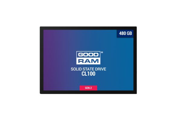 SSD  480GB GOODRAM CL100 GEN.2 2.5" SATAIII TLC (SSDPR-CL100-480-G2) - купить в интернет-магазине Анклав