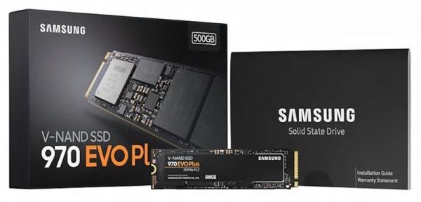 SSD  500GB Samsung 970 EVO Plus M.2 PCIe 3.0 x4 V-NAND MLC (MZ-V7S500BW) - купить в интернет-магазине Анклав