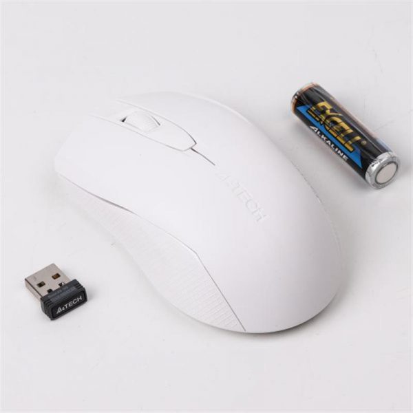 Миша бездротова A4Tech G3-760N White USB V-Track - купить в интернет-магазине Анклав