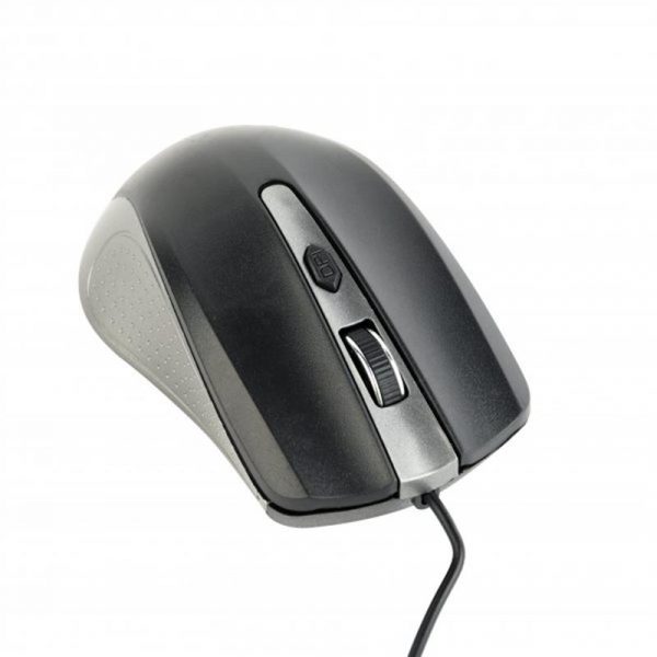 Мышь Gembird MUS-4B-01-GB Black/Grey USB - купить в интернет-магазине Анклав