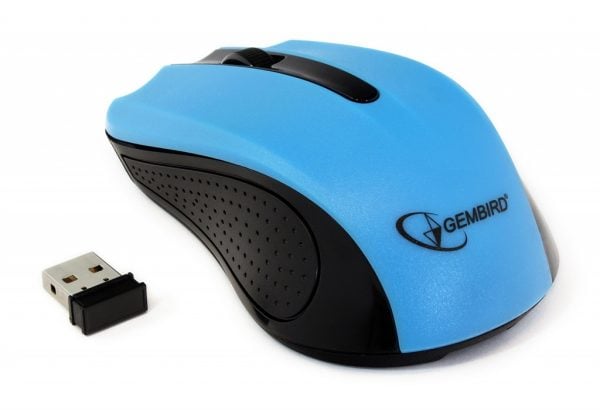 Мышь беспроводная Gembird MUSW-101-B синяя USB - купить в интернет-магазине Анклав