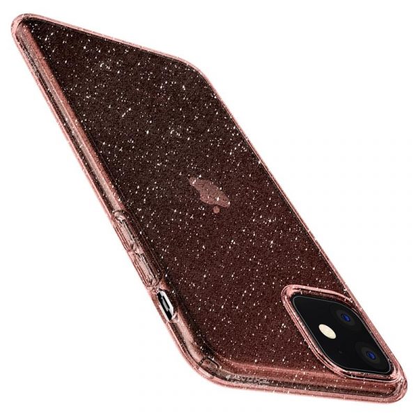 Чехол-накладка Spigen Liquid Crystal Glitter для Apple iPhone 11 Rose Quartz (076CS27182) - купить в интернет-магазине Анклав