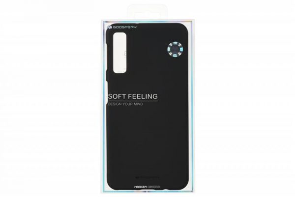 Чехол-накладка Goospery Soft Feeling Jelly для Samsung Galaxy A7 (2018) SM-A750 Black (8809550411623) - купить в интернет-магазине Анклав