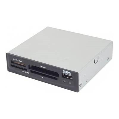 Кардридер внутренний Gembird FDI2-ALLIN1-AB черный USB - купить в интернет-магазине Анклав