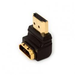 Перехідник Atcom (3804) HDMI-HDMI M/F gold-plated кутовий - купить в интернет-магазине Анклав